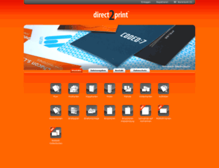direct2print.de screenshot