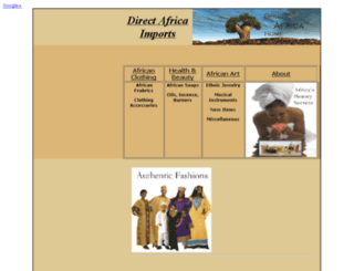directafricaimports.com screenshot