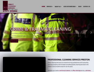 directcleaningservices.co.uk screenshot
