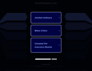 directfishtanks.com screenshot