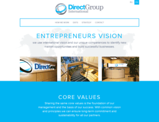 directgroup.org screenshot