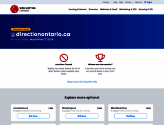 directionontario.ca screenshot
