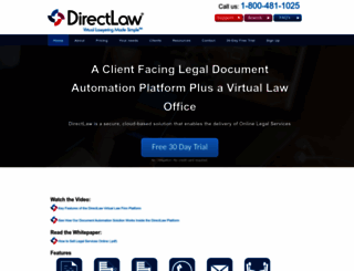 directlaw.com screenshot