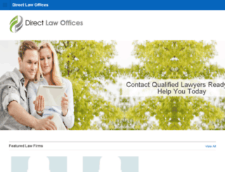 directlawoffices.com screenshot