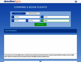 directline-flights.co.uk screenshot