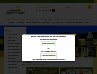directlyfromnature.com screenshot