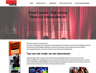 directmovie.nl screenshot
