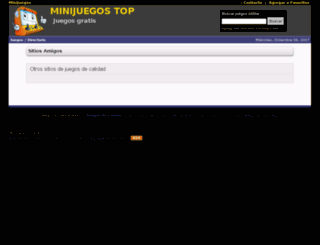 directorio.minijuegostop.com.mx screenshot