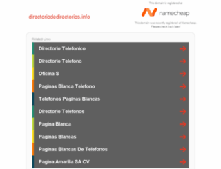 directoriodedirectorios.info screenshot