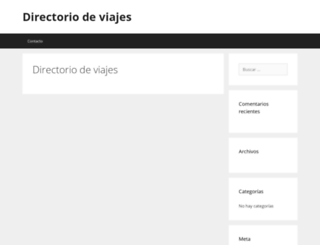 directoriodeviajes.info screenshot