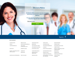 directoriomedico.com screenshot