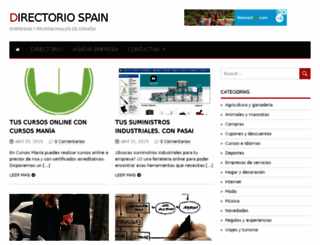 directoriospain.com screenshot