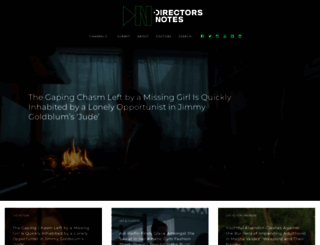 directorsnotes.com screenshot