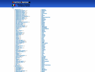directory-imprese.it screenshot