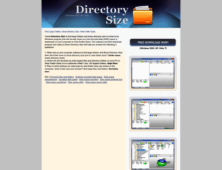 directory-size-download.com screenshot