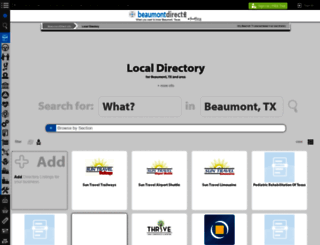 directory.beaumontdirect.info screenshot