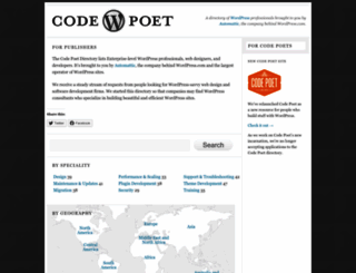 directory.codepoet.com screenshot