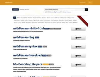 directory.middlemanapp.com screenshot