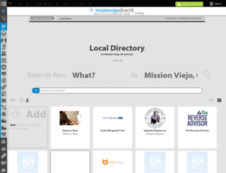 directory.missionviejodirect.info screenshot