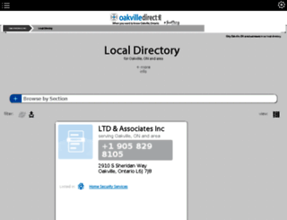 directory.oakvilledirect.info screenshot