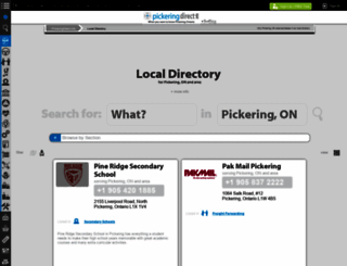directory.pickeringdirect.info screenshot