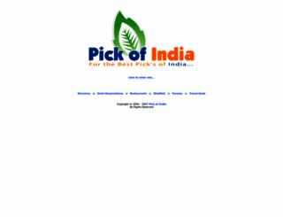 directory.pickofindia.com screenshot