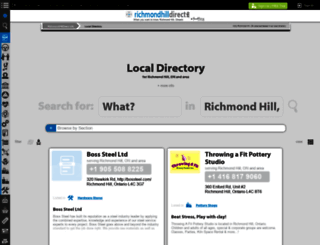 directory.richmondhilldirect.info screenshot