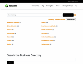 directory.techhelp.ca screenshot
