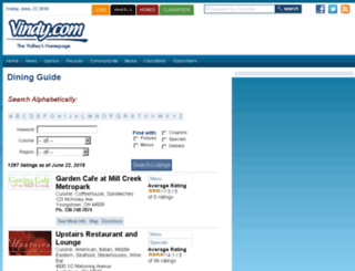 directory.vindy.com screenshot