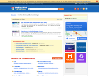 directory.webtoolhub.com screenshot