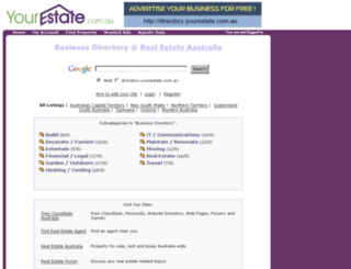 directory.yourestate.com.au screenshot
