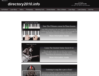 directory2010.info screenshot