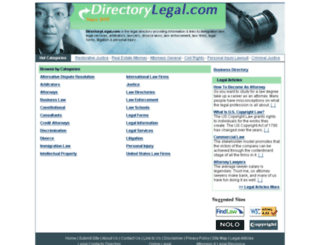 directorylegal.com screenshot