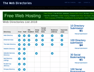 directoryweblist.com screenshot
