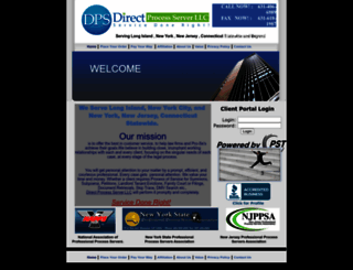 directprocessserver.com screenshot