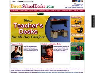 directschooldesks.com screenshot