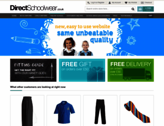 directschoolwear.co.uk screenshot