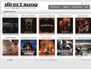 directsong.com screenshot