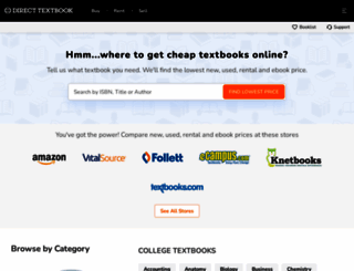 directtextbooks.com screenshot