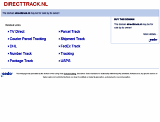 directtrack.nl screenshot