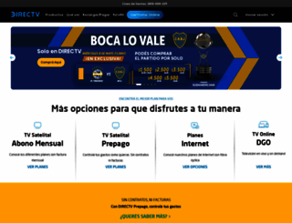 directv.com.ar screenshot