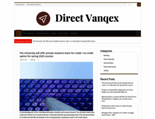 directvanqex.com screenshot