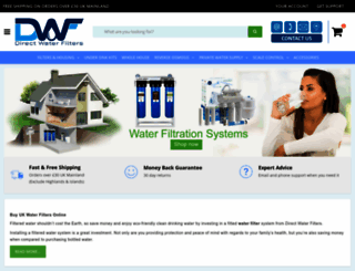 directwaterfilters.co.uk screenshot
