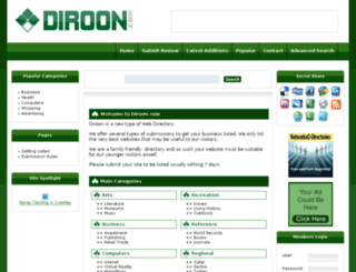 diroon.com screenshot