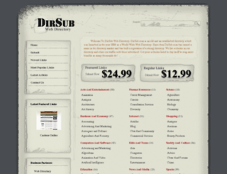 dirsub.com screenshot