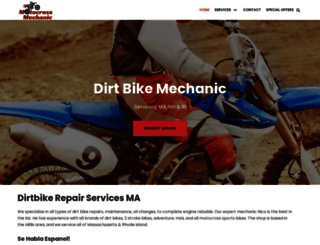 dirtbikemechanicma.com screenshot