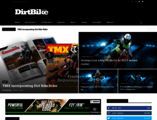 dirtbikerider.com screenshot