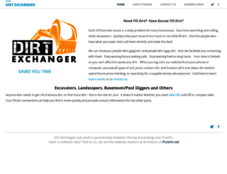 dirtexchanger.com screenshot