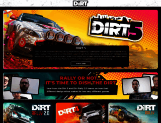 dirtgame.com screenshot
