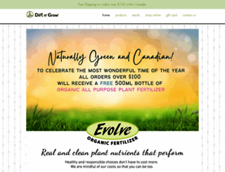 dirtngrow.com screenshot